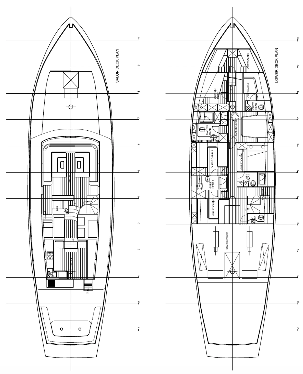 Mestre Belo Yacht schema